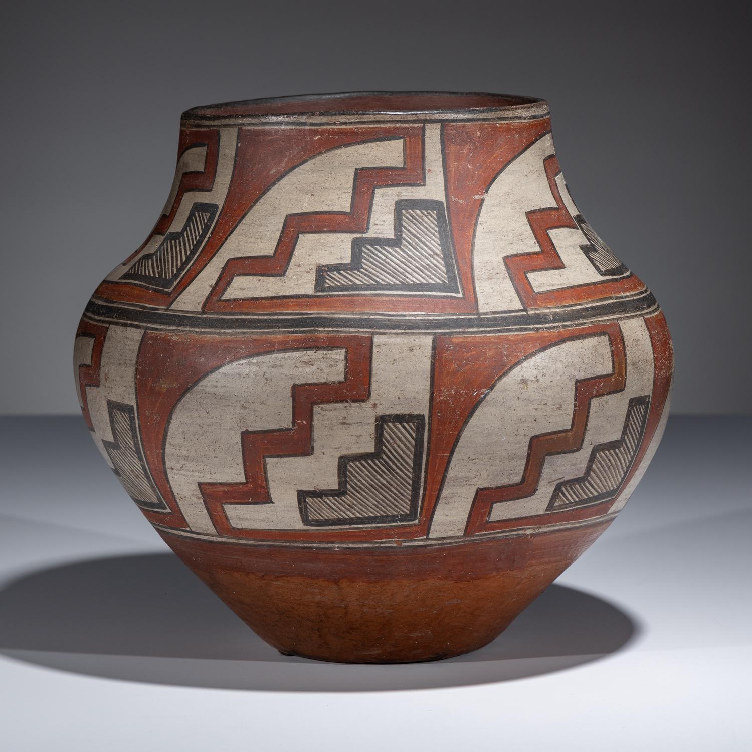 Zia Polychrome Pottery Jar