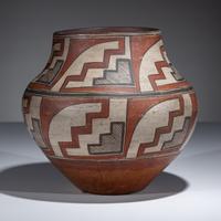 Zia Polychrome Pottery Jar