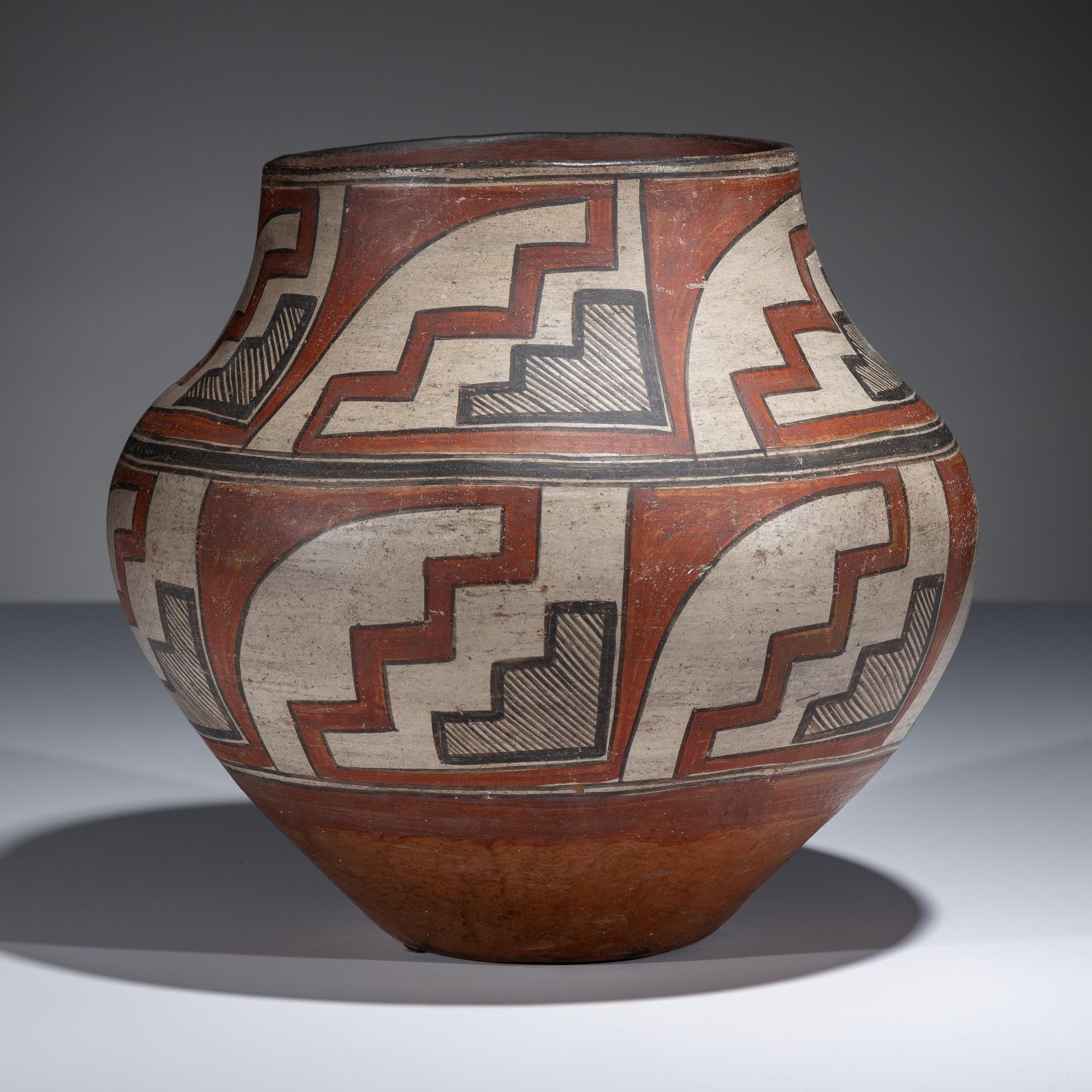 Zia Polychrome Pottery Jar