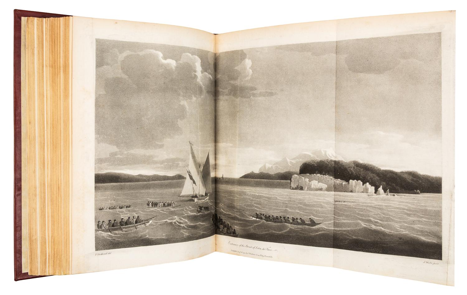 MEARES, John (1756?-1809). Voyages Made in the Years 1788 and 1789. London, 1790. FIRST EDITION, LARGE-PAPER COPY.