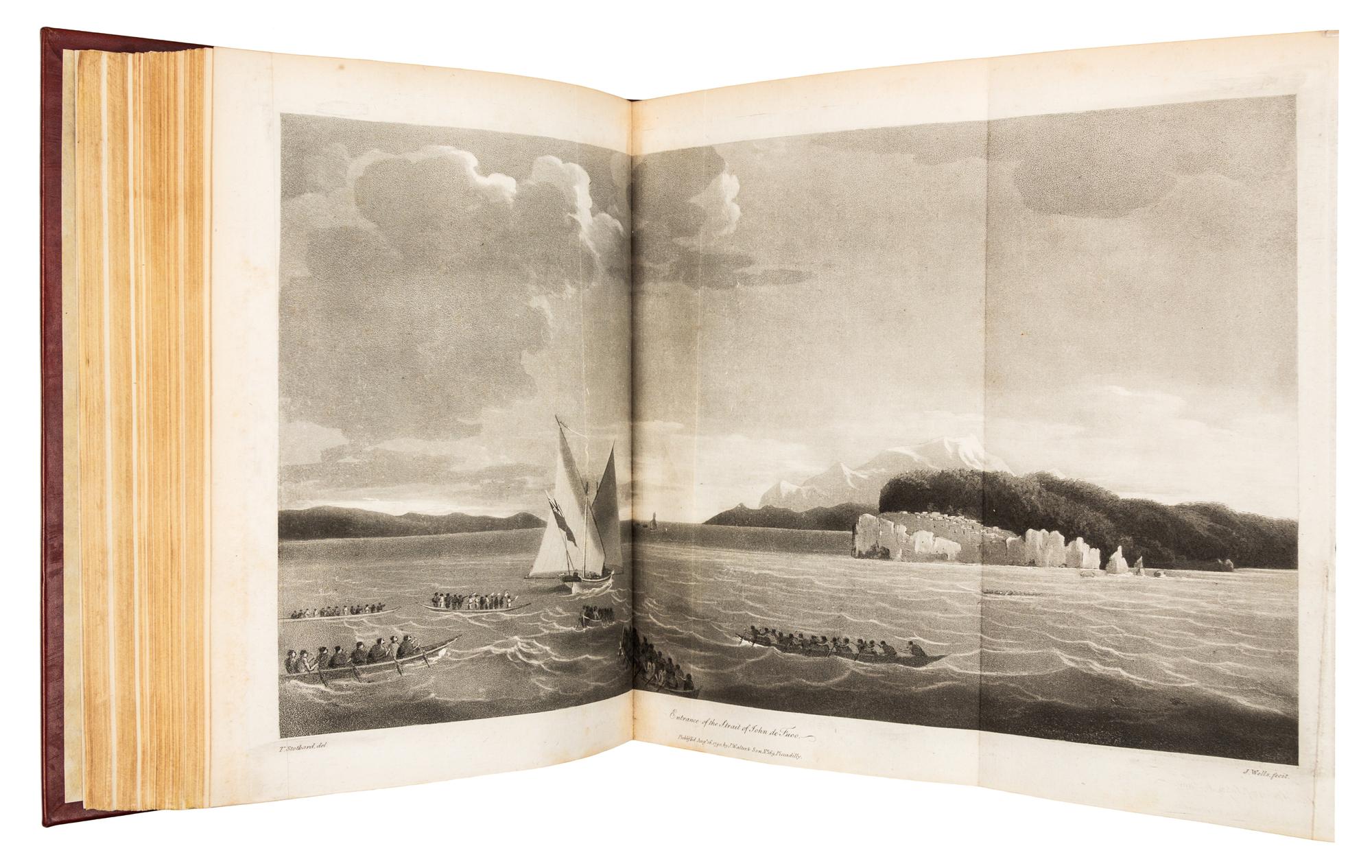 MEARES, John (1756?-1809). Voyages Made in the Years 1788 and 1789. London, 1790. FIRST EDITION, LARGE-PAPER COPY.