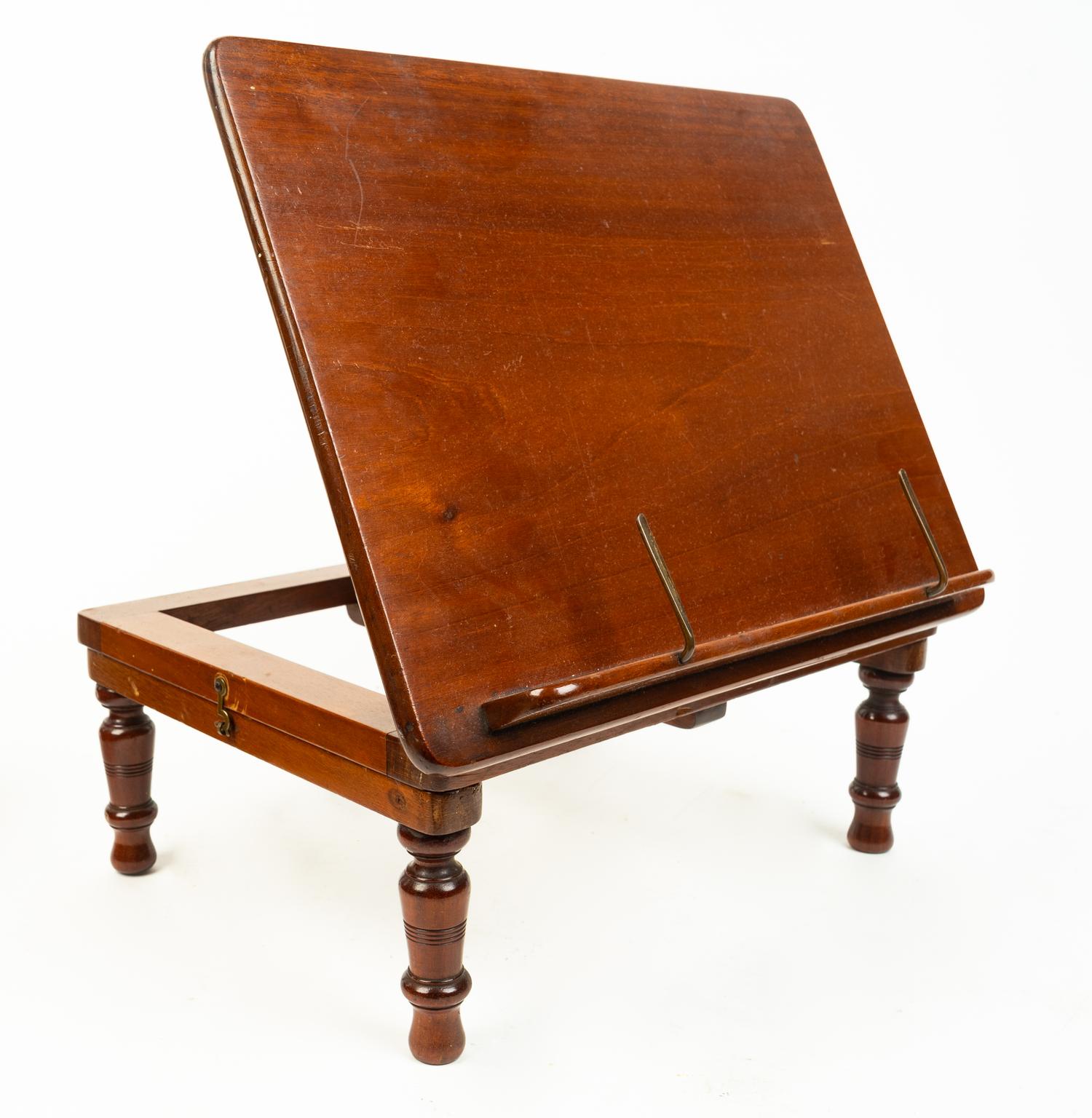 A Group of Three English Mahogany Articles — 19TH CENTURY