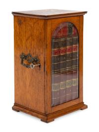 A Victorian Tromp l'Oeil Oak Sentry Box