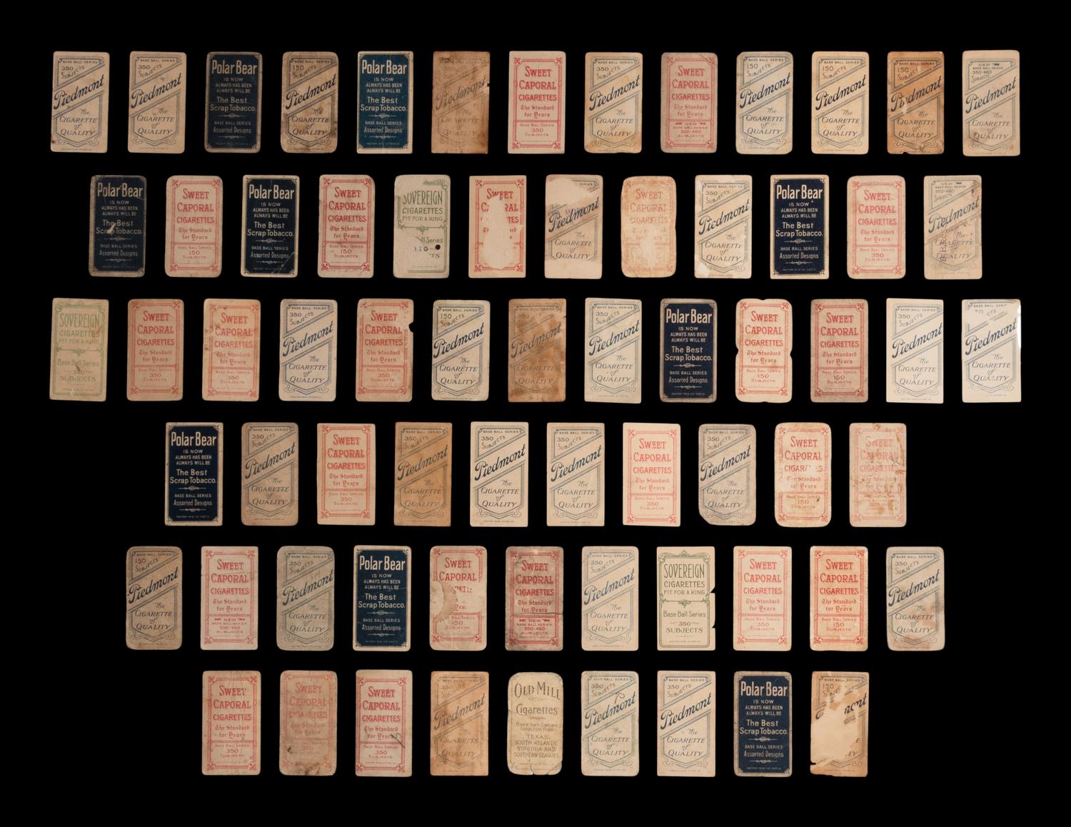 A Collection of Over 350 Assorted T206 Tobacco Baseball Cards