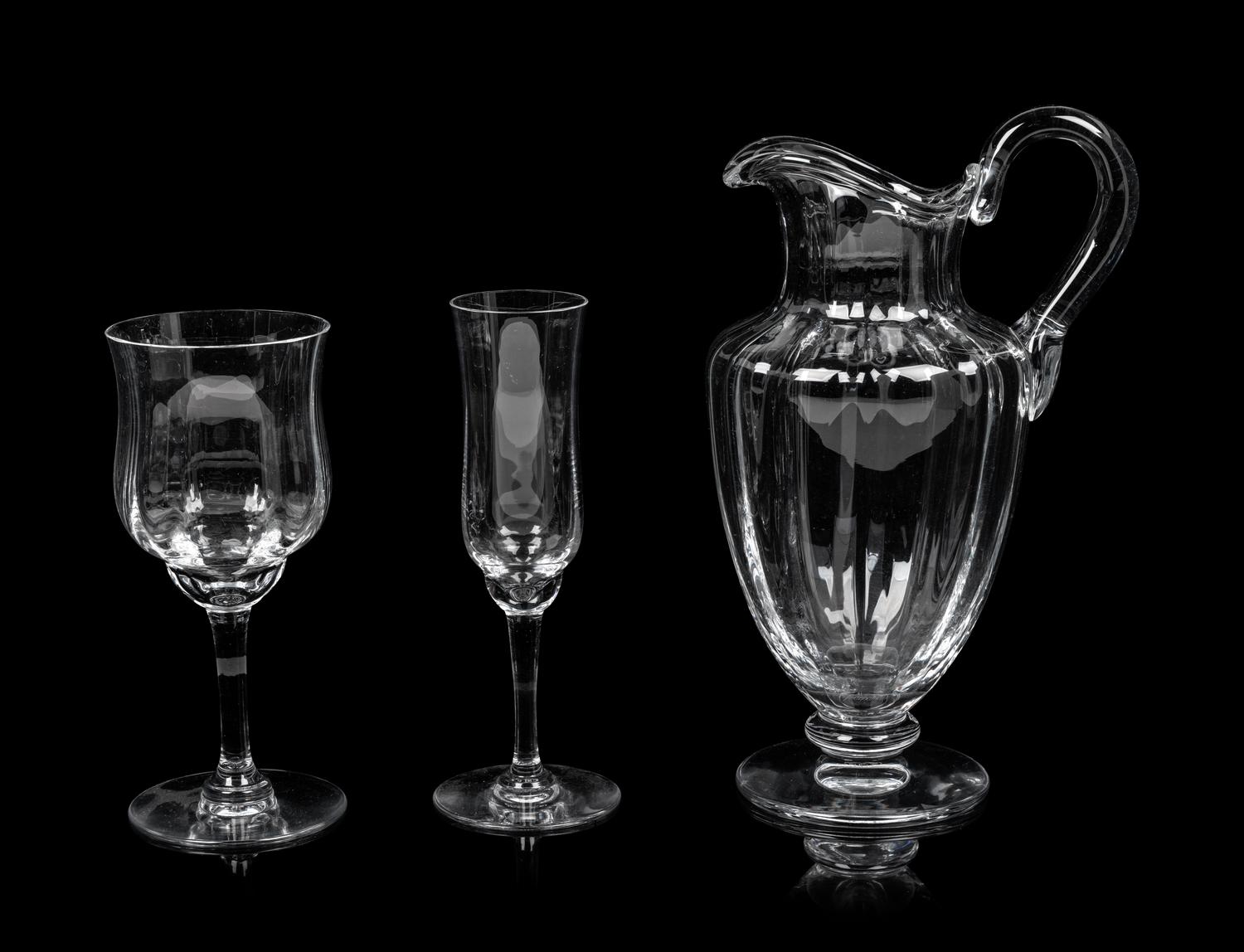 A Baccarat Capri Stemware Service