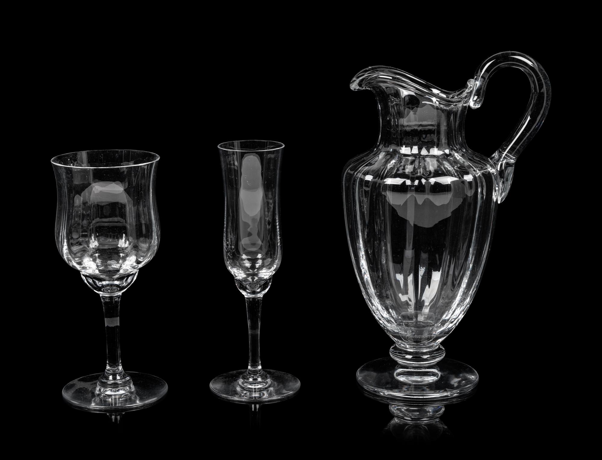 A Baccarat Capri Stemware Service
