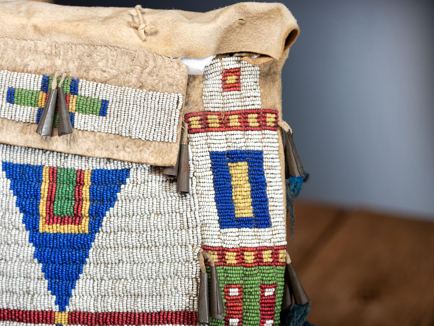Cheyenne Beaded Hide Possible Bag