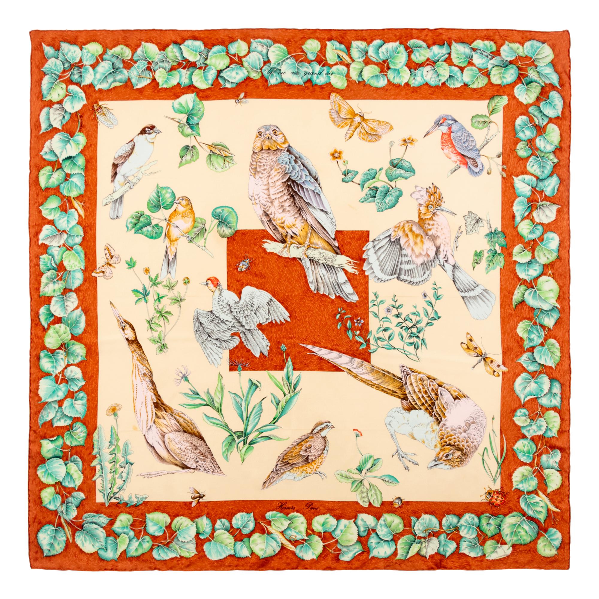 Three Hermès Scarves