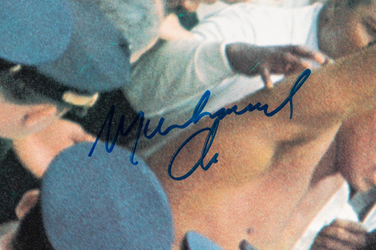 A Muhammad Ali Signed Photograph,