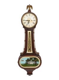 A Federal Style Banjo Clock