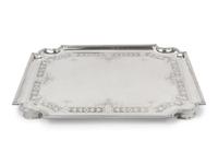 An English Silver Tray