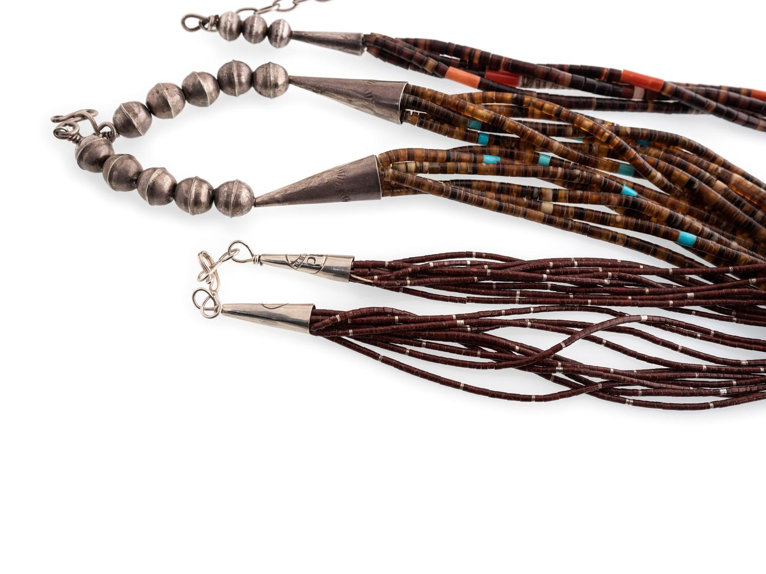 Pueblo Multi-strand Heishi Necklaces