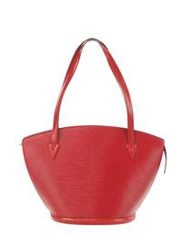 Louis Vuitton Red Epi Leather Saint-Jacques PM Bag
