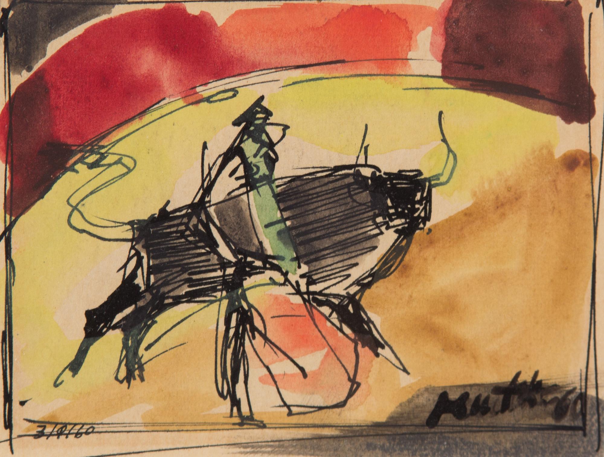 Wolf Reuther, (German, 1917-2004), The Matador, 1960