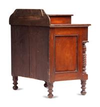 A Classical Diminutive Walnut and Birch Veneered Chest of Drawers, 19th Century