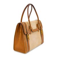 Hermès, Vintage Drag Bag in Canvas & Courchevel Leather, 1964