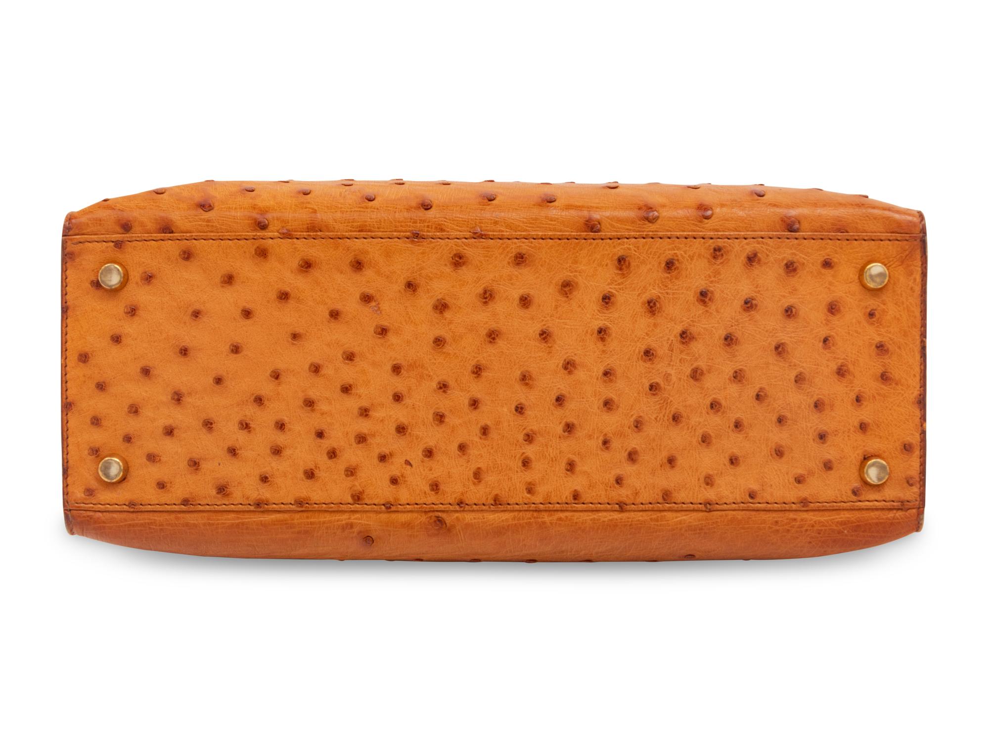 Hermès Ostrich Kelly 32 with Strap