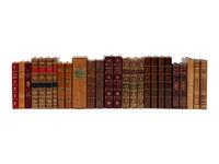 [BINDINGS]. A group of 61 French volumes, including: