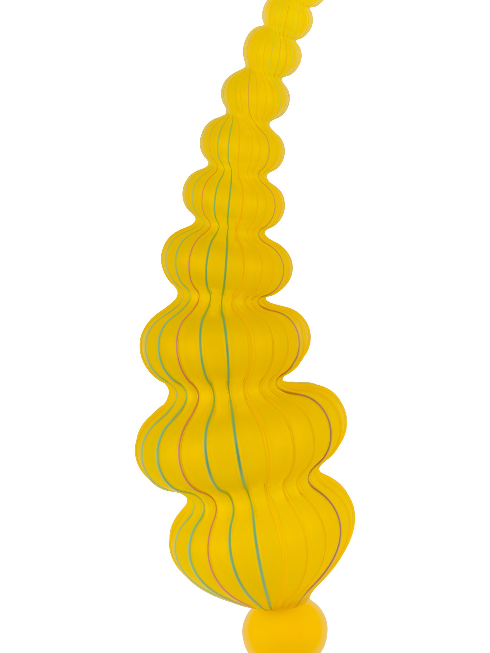Sculpture (Articulated Corn Yellow Aquamarine Blue Daffodil)