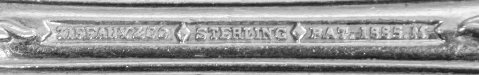 An American Silver Flatware Service, Tiffany & Co., New York, NY, English King pattern, comprising: 30 luncheon knives 12 fish knives 1