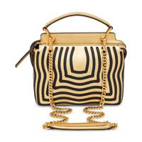 Fendi, Gold Edition DotCom Handbag in Gold Leather