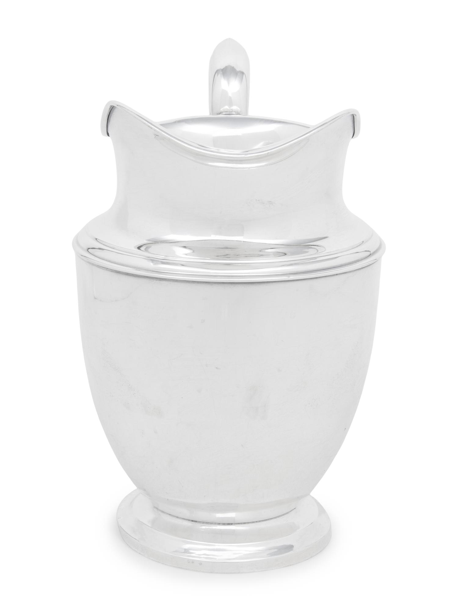 An American Silver Water Pitcher