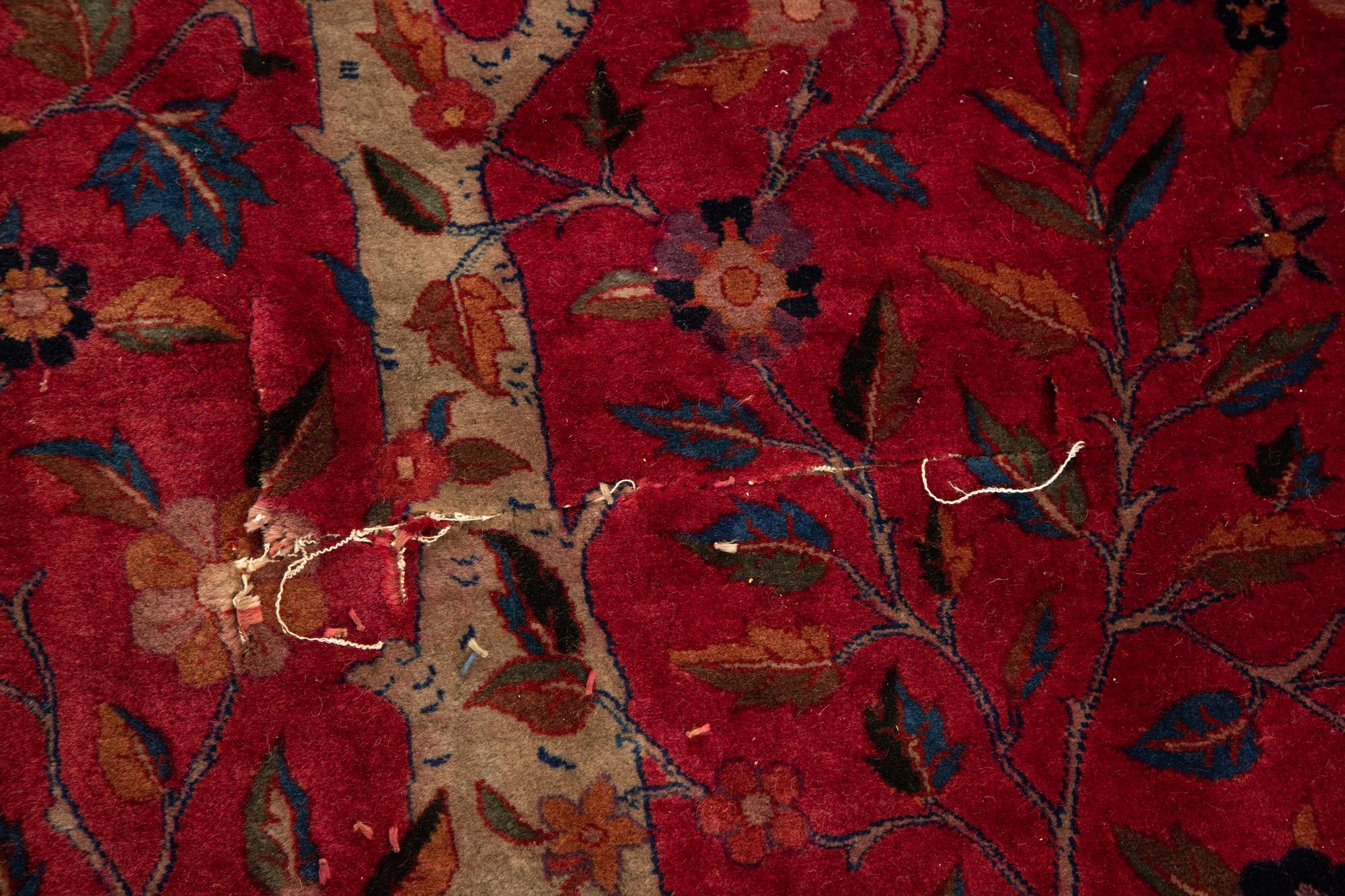 A Kirman Wool Rug