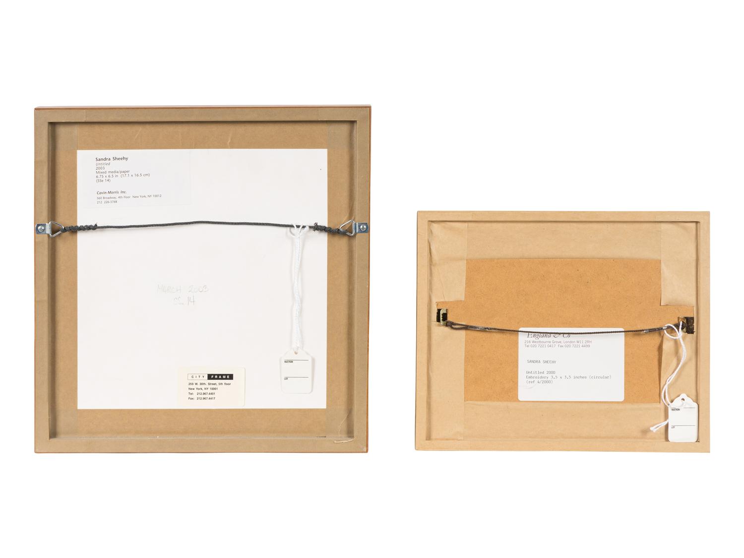 Untitled, 2000 and Untitled, 2003 (two works)