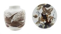 A Group of Royal Copenhagen Stoneware Articles