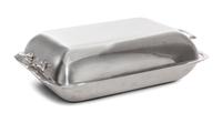 An American Silver Covered Entree Dish, Reed & Barton, Taunton, MA, 1947, of rectangular form with lift off handled lid.