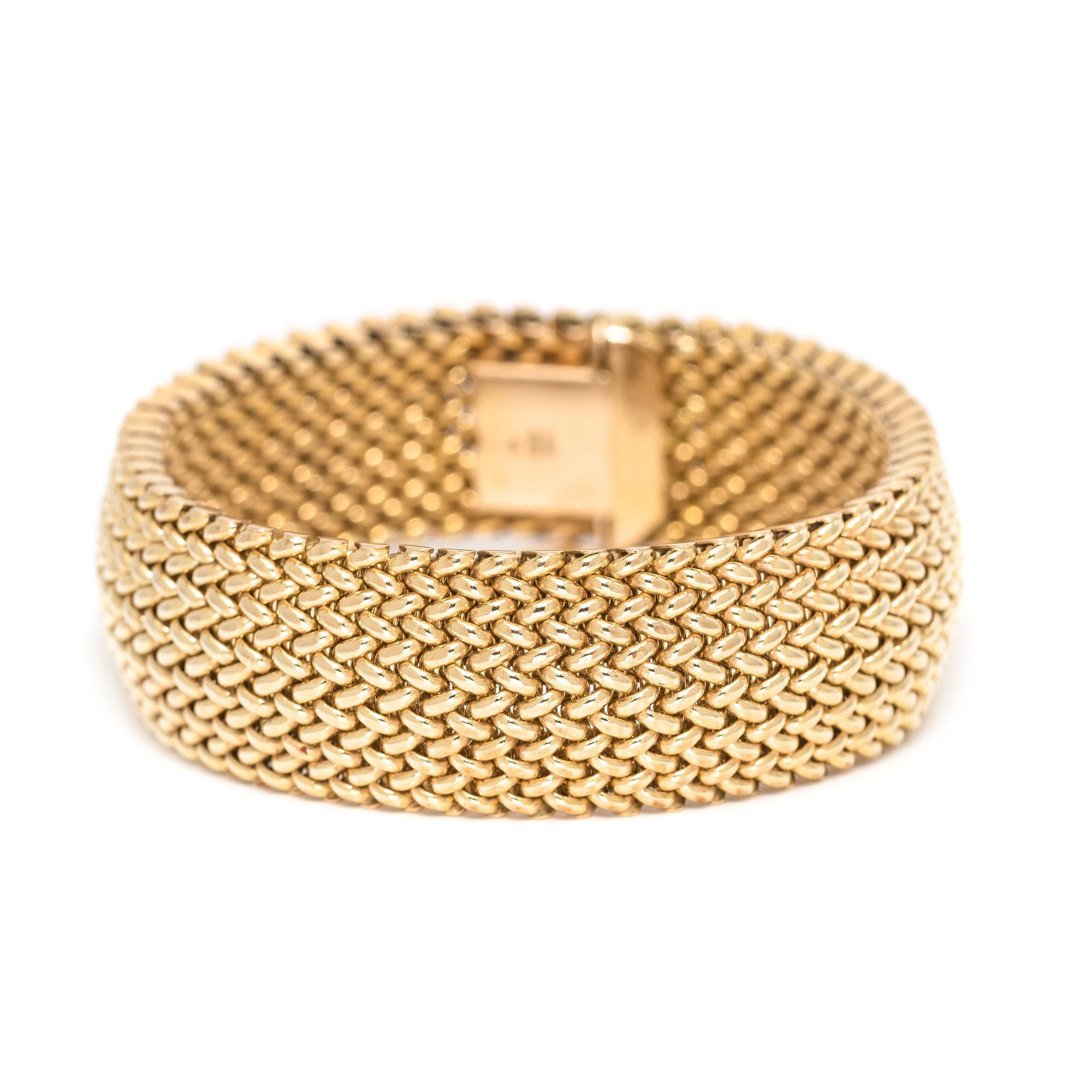 YELLOW GOLD BRACELET