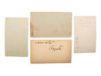 [EARLY PHOTOGRAPHY] -- [WESTERN AMERICANA]. A group of 10 CDVs, incl. Japanese examples and a carte of the third US Post Office in San Antonio, located inside Gamble's Book store on Commerce Street.
