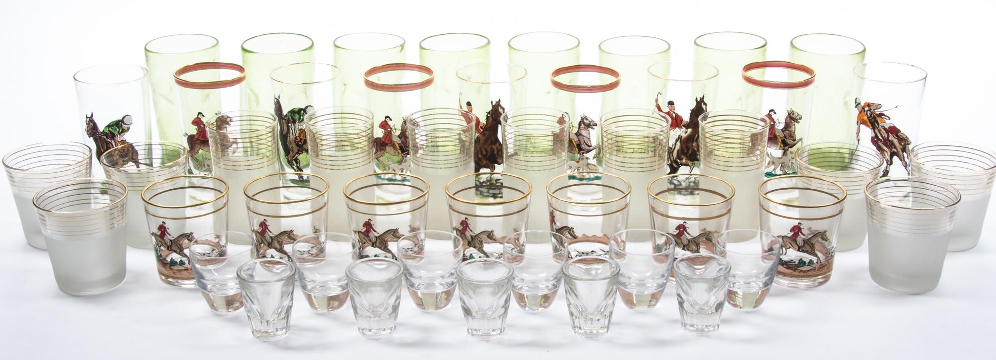 A Collection of Modern Glassware Height of tallest 5 1/2 inches. — 20TH CENTURY
