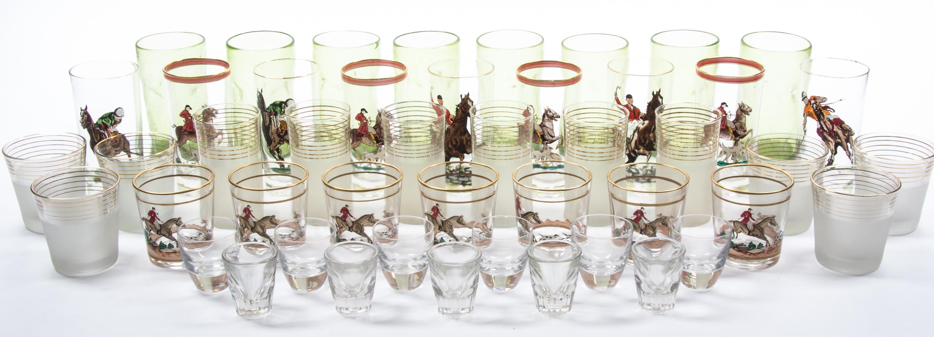 A Collection of Modern Glassware Height of tallest 5 1/2 inches. — 20TH CENTURY
