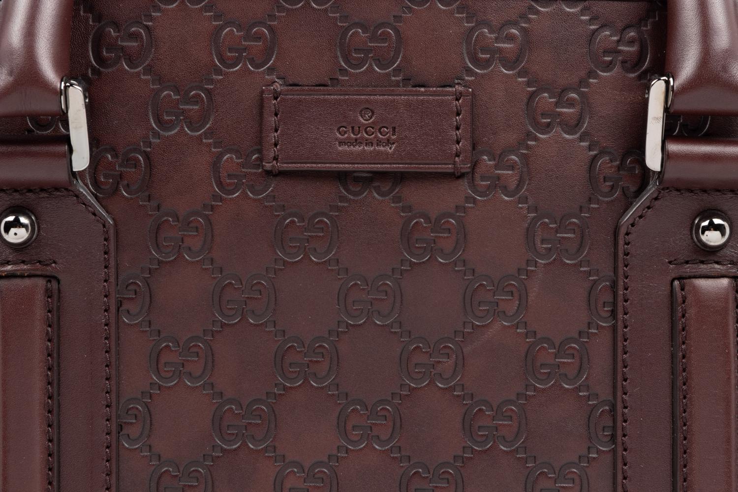 Gucci Guccissima Leather Large Travel Tote