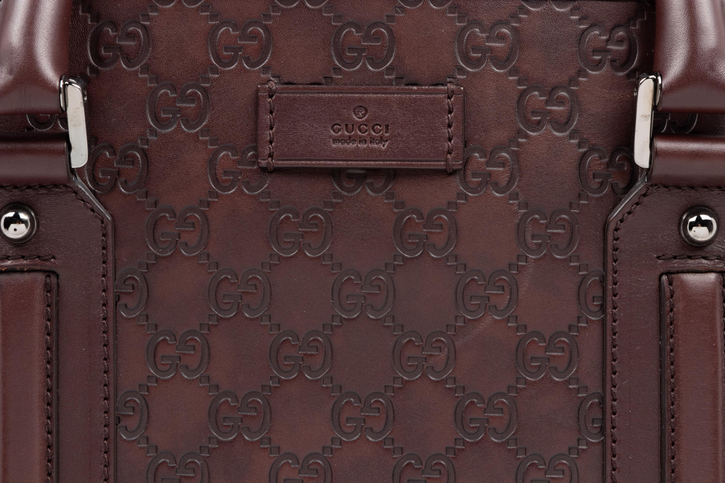 Gucci Guccissima Leather Large Travel Tote