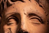 An Etruscan Terracotta Votive Head