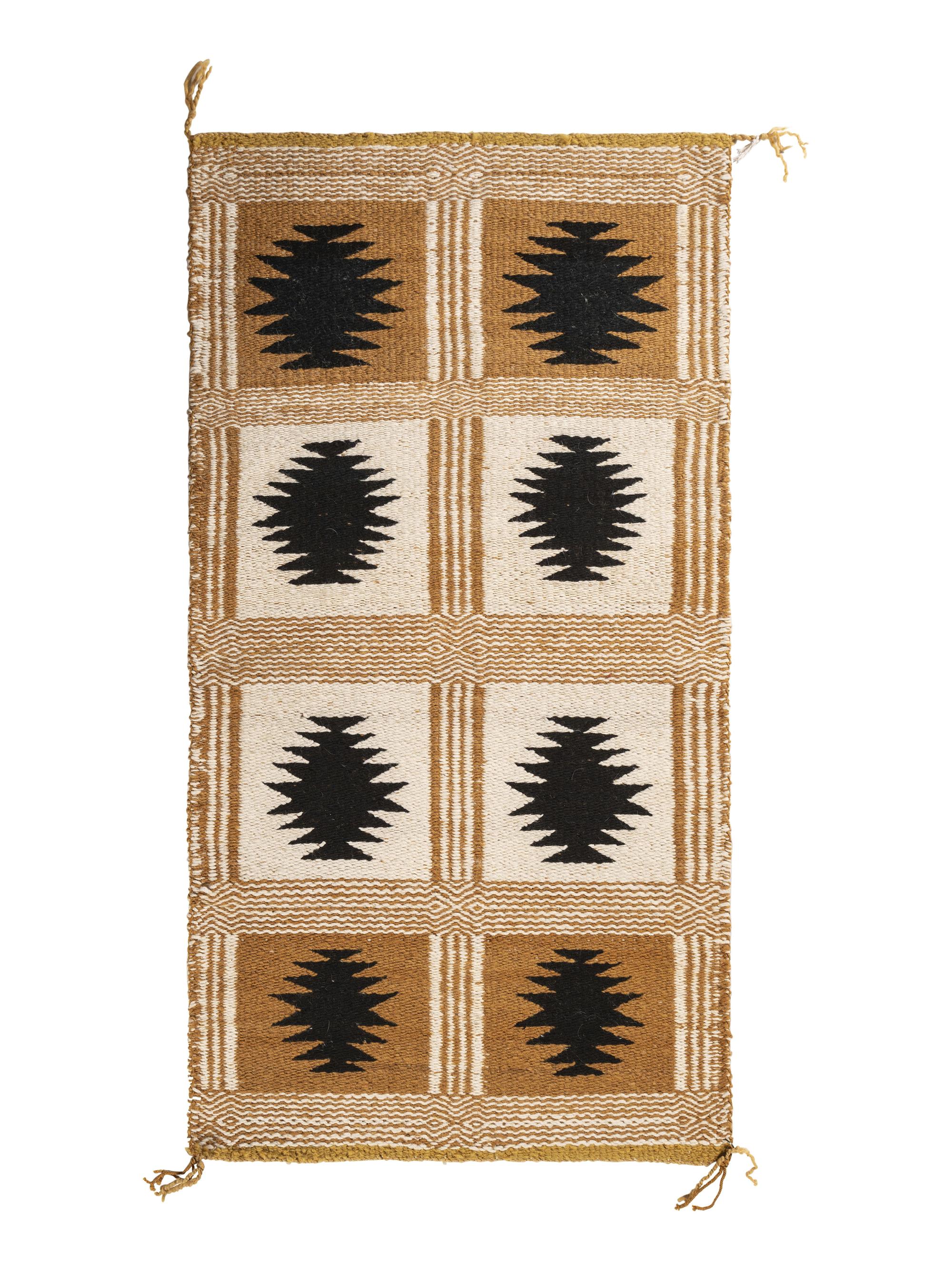 Navajo Unique Double-Sided Saddle Blanket