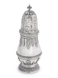 An English Silver Sugar Caster