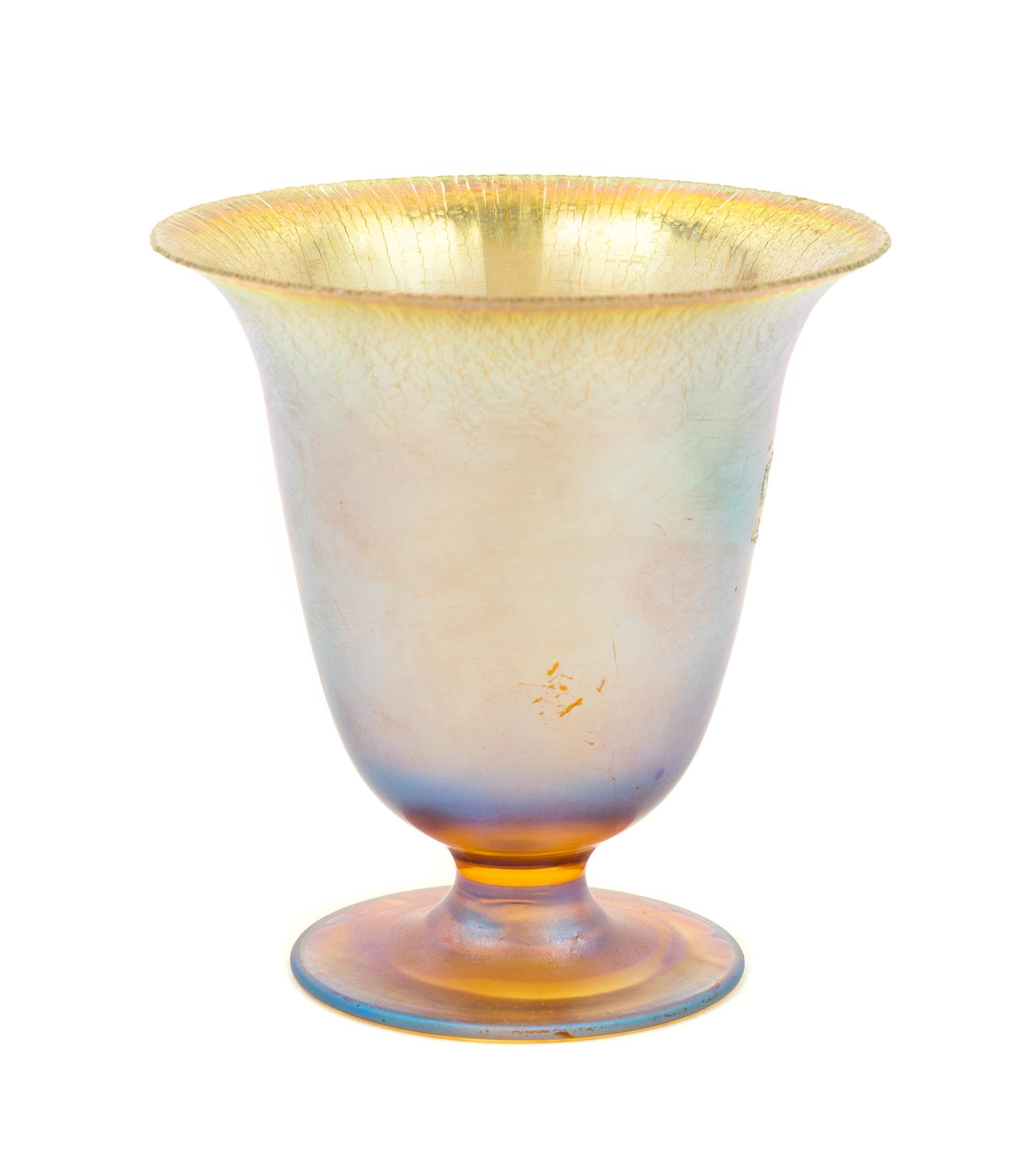 Württembergische Metallwarenfabrik (WMF), Germany, FIRST HALF 20TH CENTURY, a Myra-Kristall footed bowl