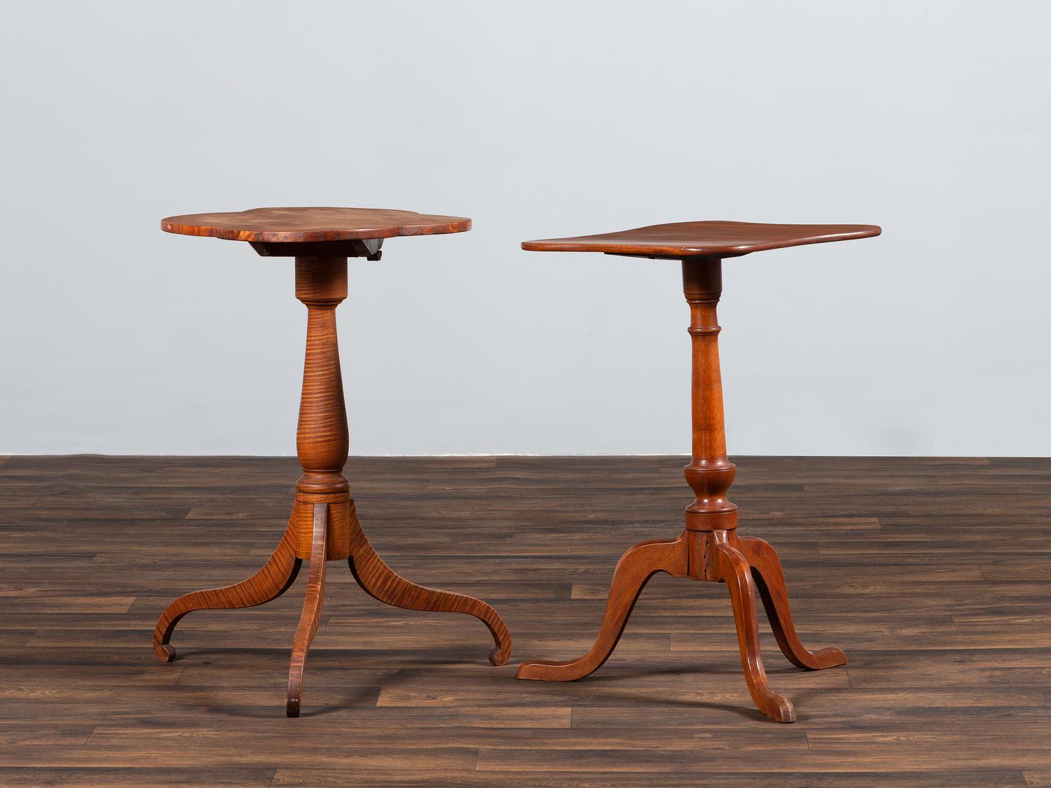 Two Federal Candlestands