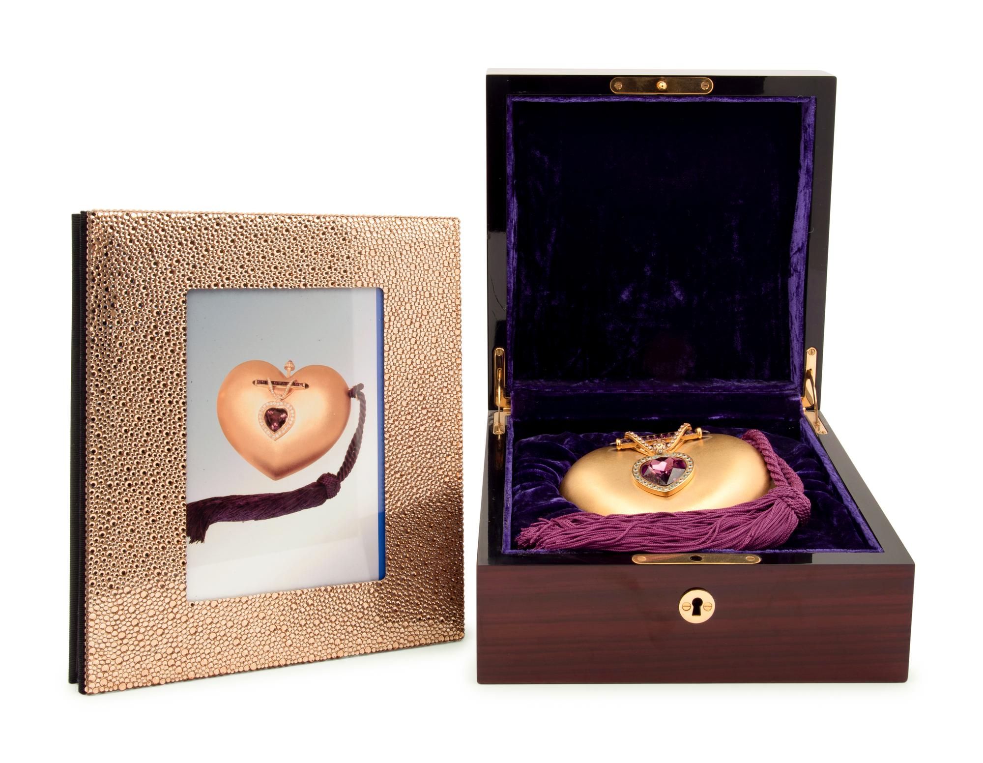 Thirteen Kathrine Baumann Heart-Shaped Items