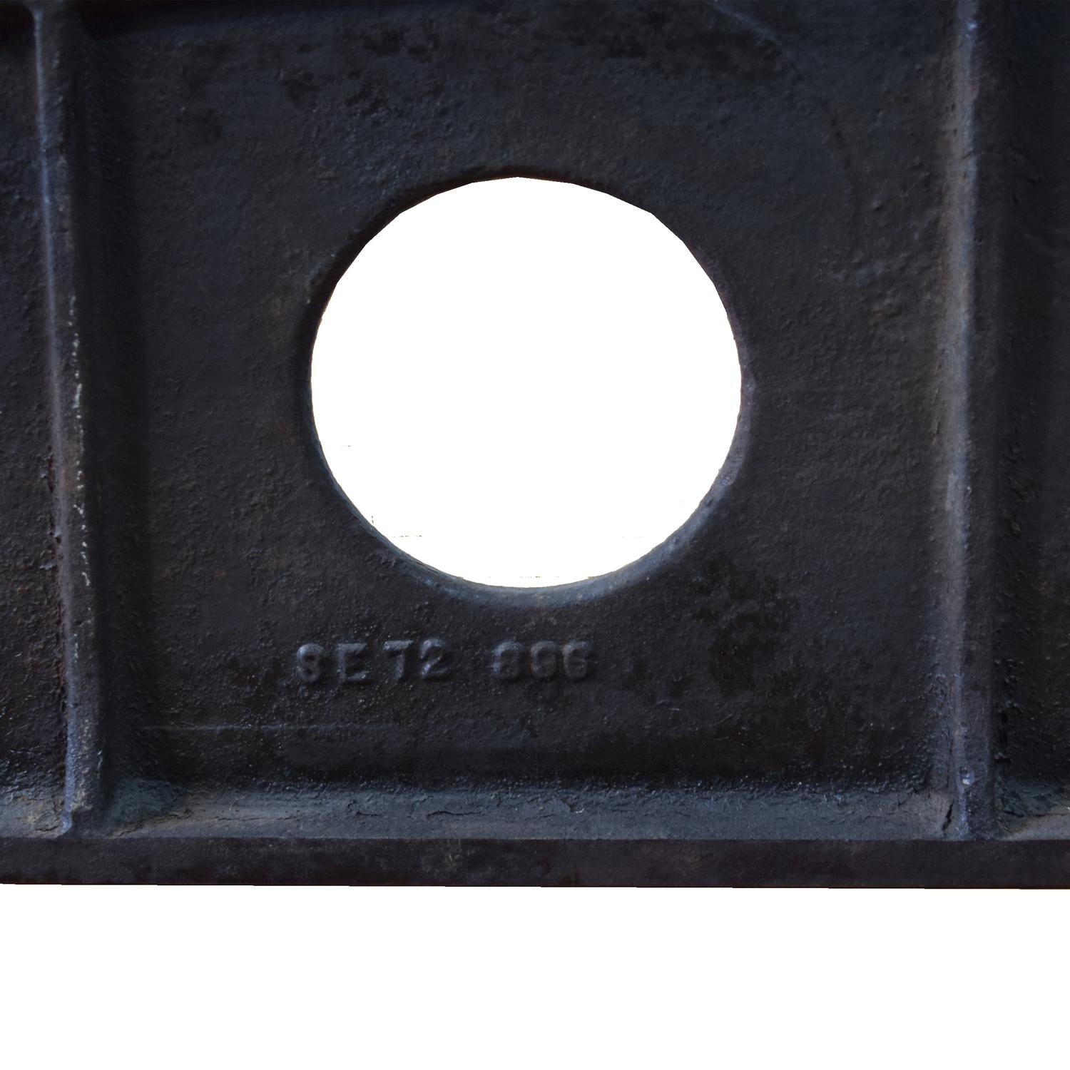 An Industrial Cast Iron Tool 72" W x 3" D x 12" H — United States, Circa 1900