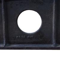 An Industrial Cast Iron Tool 72" W x 3" D x 12" H — United States, Circa 1900
