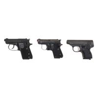 * Lot of 3 Semi-Auto Pocket Pistols: Beretta Model 21A in Box with Accessories, Beretta Model 950BS, and Sterling Model 302