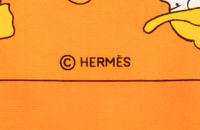 Three Hermès 70cm Cotton and Silk Scarves