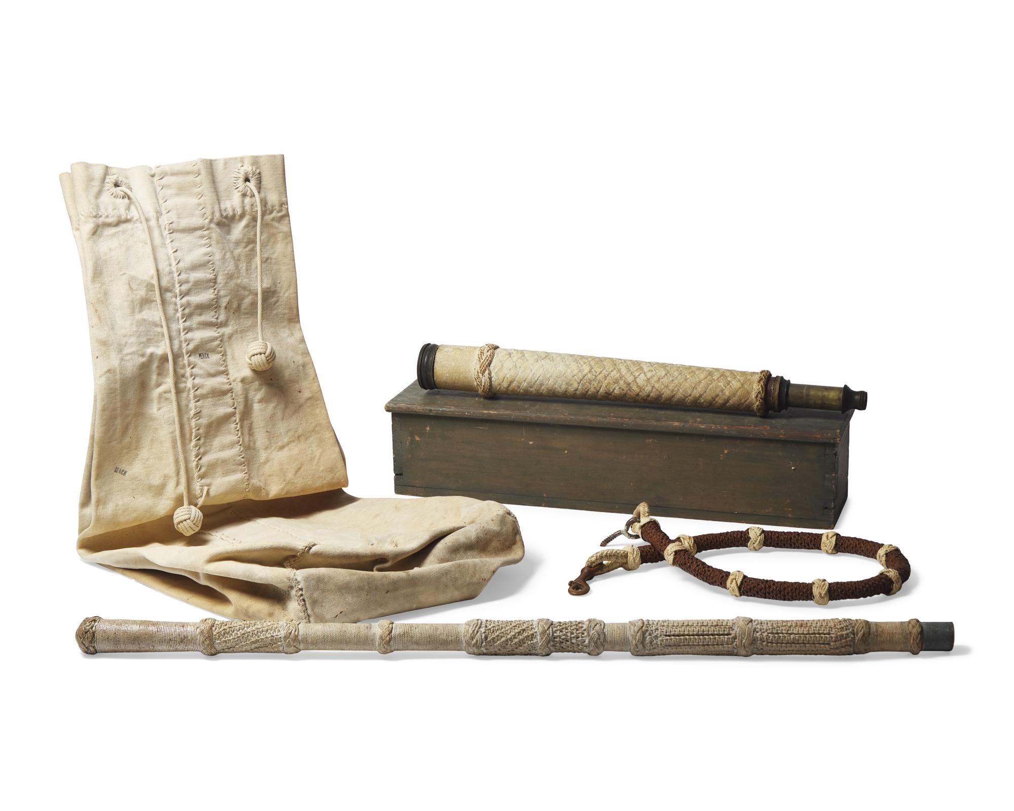 A Group Of Four Sailor-Made Items
