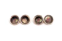 LARTER & SONS, ABALONE CUFFLINKS