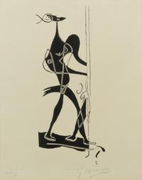 After Georges Braque, (French, 1882-1963), Le greque (La crétoise)