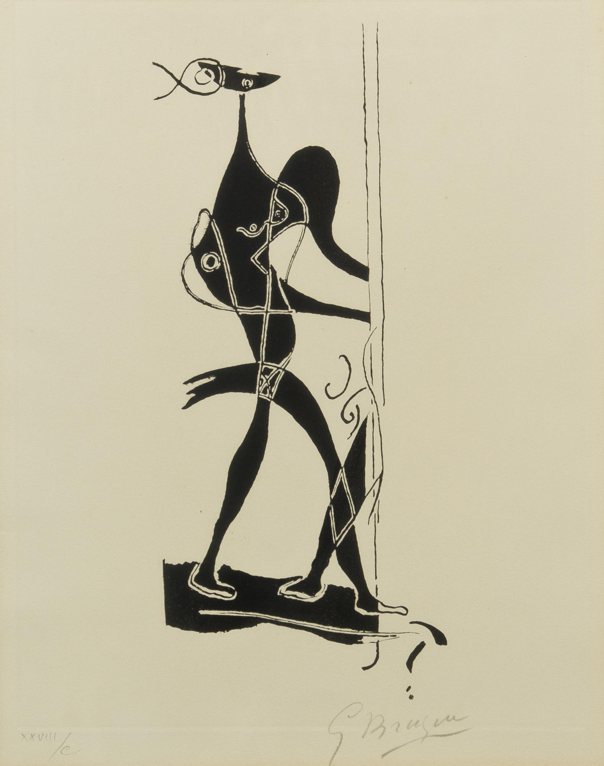 After Georges Braque, (French, 1882-1963), Le greque (La crétoise)